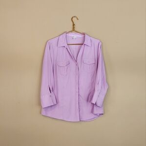 Lavender/pink womens Blouse by Cato in size XL